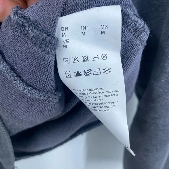 Hugo Boss Full Zip Mock Neck Sweater Grey Sz M Mens Fashion - Picture 5 of 6